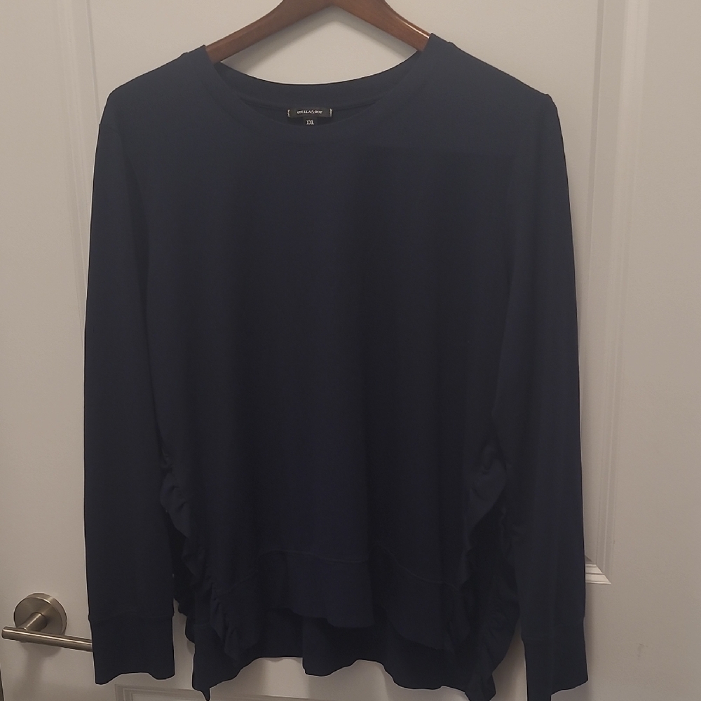 Stella & Dot Deep Blue Top